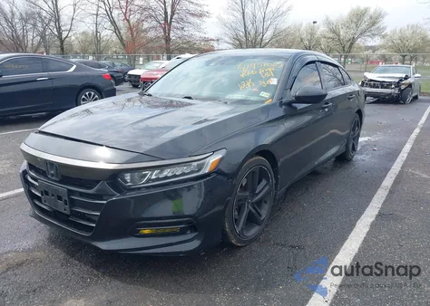 2018 Honda Accord Sport z USA, uszkodzony, nr VIN 1HGCV1F35JA091981